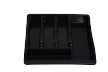 Whitefurze Black Drawer Organiser Whitefurze Black Drawer Organiser
